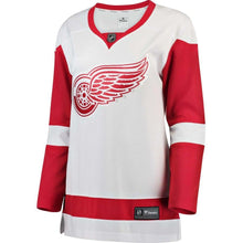 Load image into Gallery viewer, Detroit Red Wings Women's White/Red Away Breakaway Jersey