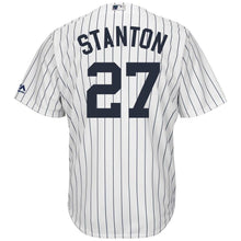 Load image into Gallery viewer, Giancarlo Stanton #27 New York Yankees Cool Base Player Jersey
