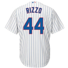 Load image into Gallery viewer, Anthony Rizzo #44 Chicago Cubs White/Gray/Royal Cool Base Player Jersey