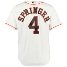 Load image into Gallery viewer, George Springer #4 Houston Astros Cool Base Player Jersey