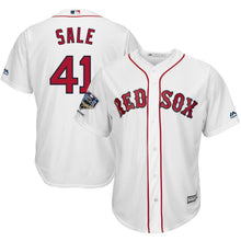 Load image into Gallery viewer, Chris Sale #41 Boston Red Sox 2018 World Series Cool Base Player Jersey