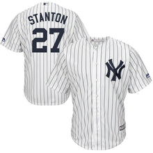 Load image into Gallery viewer, Giancarlo Stanton #27 New York Yankees Cool Base Player Jersey