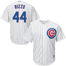 Load image into Gallery viewer, Anthony Rizzo #44 Chicago Cubs White/Gray/Royal Cool Base Player Jersey