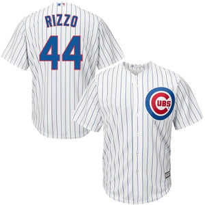 Anthony Rizzo #44 Chicago Cubs White/Gray/Royal Cool Base Player Jersey