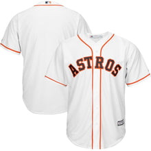 Load image into Gallery viewer, Houston Astros White/Navy/Orrange Official Cool Base Jersey
