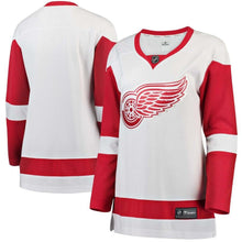 Load image into Gallery viewer, Detroit Red Wings Women's White/Red Away Breakaway Jersey