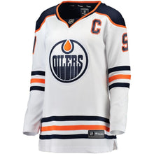 Load image into Gallery viewer, Connor McDavid #97 Edmonton Oilers Women's White Breakaway Player Jersey
