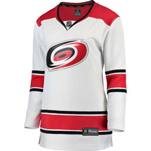 Load image into Gallery viewer, Carolina Hurricanes Women's White/Red Away Breakaway Jersey