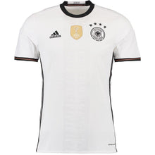 Load image into Gallery viewer, Germany White/Black 2016 Home climacool Soccer Jersey