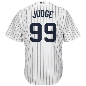 Aaron Judge #99 New York Yankees White Home Cool Base Player Jersey