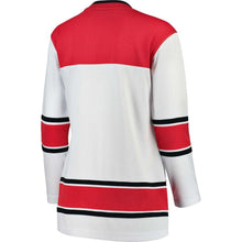 Load image into Gallery viewer, Carolina Hurricanes Women's White/Red Away Breakaway Jersey