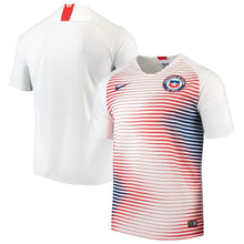 Load image into Gallery viewer, Chile National Team White/Blue 2018 Away Replica Stadium Jersey