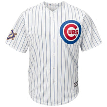 Load image into Gallery viewer, Chicago Cubs White/Royal 2018 Jackie Robinson Day Official Cool Base Jersey