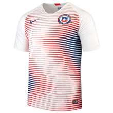 Load image into Gallery viewer, Chile National Team White/Blue 2018 Away Replica Stadium Jersey