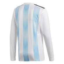 Load image into Gallery viewer, Argentina National Team White 2018 Home Replica Blank Long Sleeve Jersey