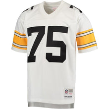 Load image into Gallery viewer, Joe Greene #75 Pittsburgh Steelers White 1976 Replica Retired Player Jersey