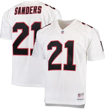 Load image into Gallery viewer, Deion Sanders #21 Atlanta Falcons White 1992 Replica Retired Player Jersey