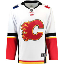 Load image into Gallery viewer, Calgary Flames White Breakaway Away Jersey