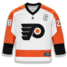 Load image into Gallery viewer, Claude Giroux #28 Philadelphia Flyers Youth White Replica Player Jersey
