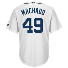 Load image into Gallery viewer, Dixon Machado #49 Detroit Tigers White Home Cool Base Player Jersey
