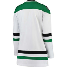 Load image into Gallery viewer, Dallas Stars Women's White Away/Green Breakaway Jersey