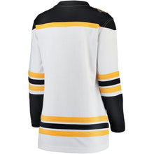 Load image into Gallery viewer, Boston Bruins Women's White/Black Away Breakaway Jersey