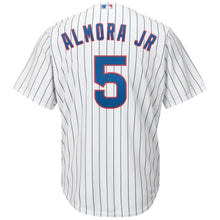 Load image into Gallery viewer, Albert Almora #5 Chicago Cubs White Home Official Cool Base Player Jersey