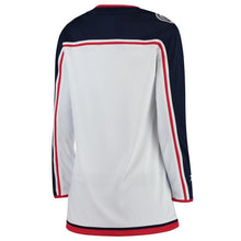 Load image into Gallery viewer, Columbus Blue Jackets Women's White Away Breakaway Jersey