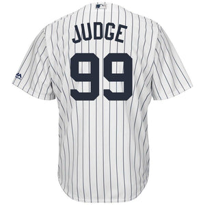 Aaron Judge #99  New York Yankees Youth White Home Official Cool Base Player Jersey