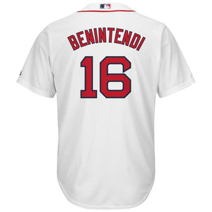 Andrew Benintendi #16 Boston Red Sox Youth White Home Official Cool Base Replica Player Jersey