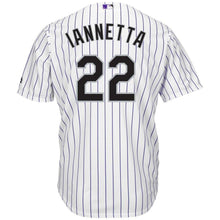 Load image into Gallery viewer, Chris Iannetta #22 Colorado Rockies White Home Cool Base Player Jersey