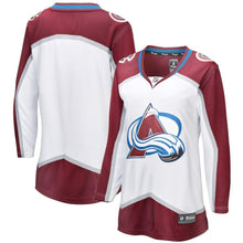 Load image into Gallery viewer, Colorado Avalanche Women's White Away Breakaway Blank Jersey