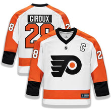 Load image into Gallery viewer, Claude Giroux #28 Philadelphia Flyers Youth White Replica Player Jersey
