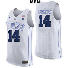 Load image into Gallery viewer, Brandon Ingram #14 Duke Blue Devils Mens Stitched College Basketball Jersey