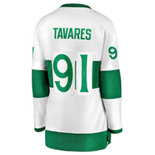 Load image into Gallery viewer, John Tavares #91 Toronto St. Pats Women's White Premier Breakaway Player Jersey