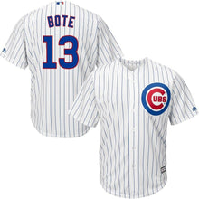 Load image into Gallery viewer, David Bote #13 Chicago Cubs White Home Official Cool Base Player Jersey