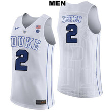 Load image into Gallery viewer, Chase Jeter #2 Duke Blue Devils Stitched Mens College Basketball Jersey