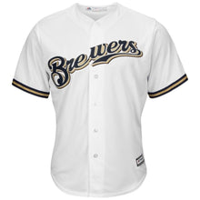 Load image into Gallery viewer, Eric Thames #7 Milwaukee Brewers White Cool Base Jersey