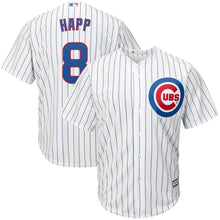 Load image into Gallery viewer, Ian Happ #8 Chicago Cubs White Cool Base Home Player Jersey