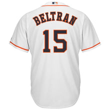 Load image into Gallery viewer, Carlos Beltran #15 Houston Astros White Cool Base Home Player Jersey