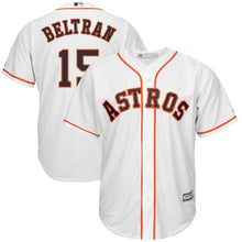 Load image into Gallery viewer, Carlos Beltran #15 Houston Astros White Cool Base Home Player Jersey
