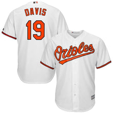 Load image into Gallery viewer, Chris Davis #19 Baltimore Orioles White Home Official Cool Base Player Jersey