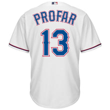 Load image into Gallery viewer, Jurickson Profar #13 Texas Rangers White Cool Base Player Jersey