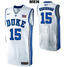 Load image into Gallery viewer, Gerald Henderson #15 Duke Blue Devils Stitched Mens College Basketball Jersey