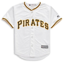 Load image into Gallery viewer, Josh Bell #55 Pittsburgh Pirates Youth White Home Official Cool Base Player Jersey