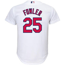 Load image into Gallery viewer, Dexter Fowler #25 St. Louis Cardinals Youth White Home Official Cool Base Player Jersey