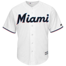 Load image into Gallery viewer, Dan Straily #58 Miami Marlins White Home 2019 Cool Base Player Jersey