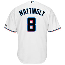 Load image into Gallery viewer, Don Mattingly #8 Miami Marlins White Home 2019 Cool Base Player Jersey