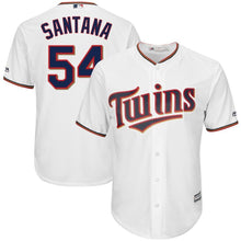 Load image into Gallery viewer, Ervin Santana #54 Minnesota Twins White Home Cool Base Jersey