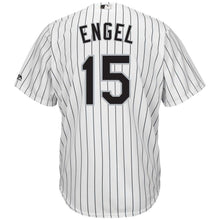 Load image into Gallery viewer, Adam Engel #15 Chicago White Sox White Home Official Cool Base Player Jersey